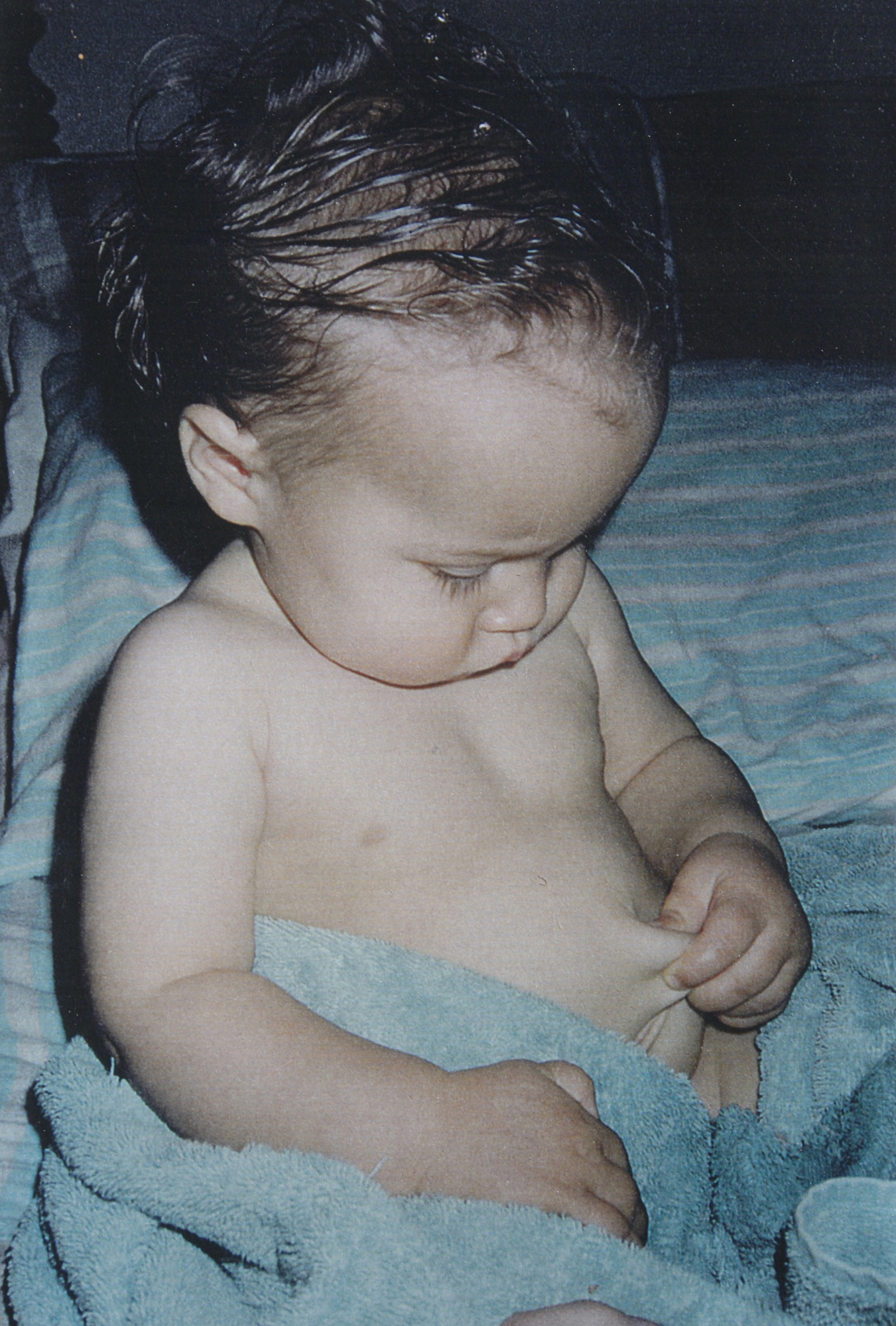 baby pinching belly fat Beaumont, California
